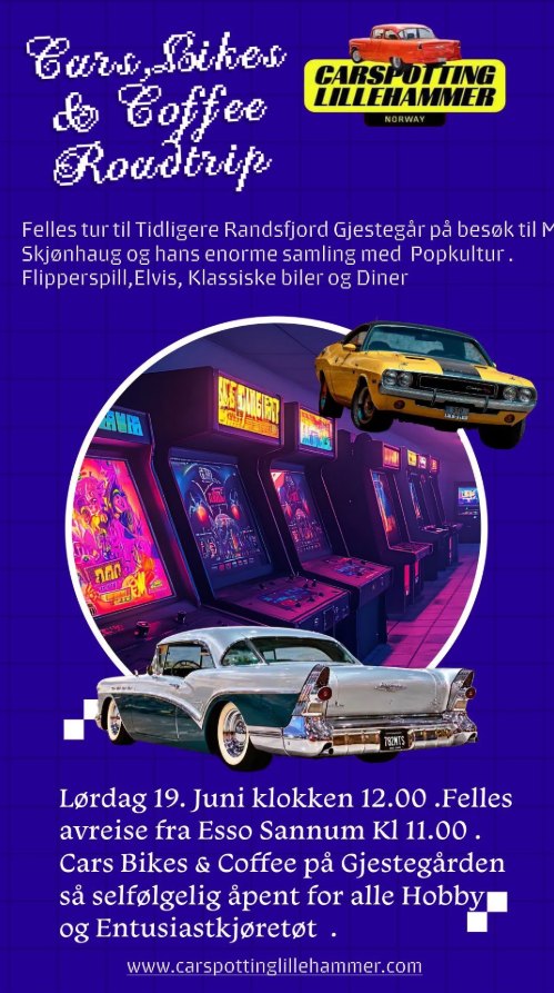 Plakat for Cars, Bikes & Coffee Roadtrip – Gran