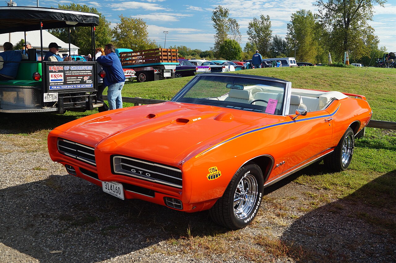1969 Pontiac GTO The Judge Convertible.